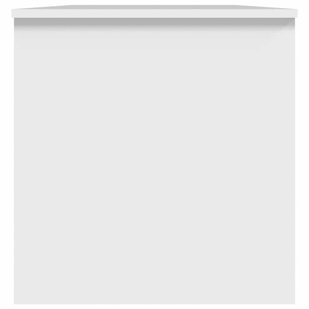 Vidaxl Stolik Kawowy, Biały, 102X50X52,5 Cm, Materiał Drewnopochodny