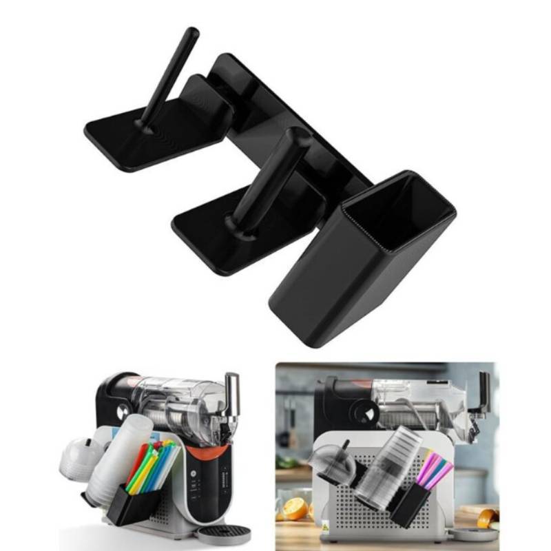 Modern Minimalist Plastic Wall Mount Cup Organizer For Kitchen And Office Use