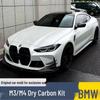 Dry Carbon Fiber Front Lip, Side Skirts, Rear Lip Spoiler & Wind Deflectors for BMW G80/G82 M3/M4