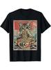 Katze isst Ramen Kawaii Anime Japanisches Essen T-Shirt Herren Mode Trend Reine Baumwolle