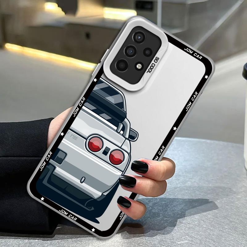 JDM Dream Car Sport Phone Case for Galaxy A12 A13 A14 A23 A32 4G 5G A22 5G A24 4G A33 5G A34 5G A35 5G Matte