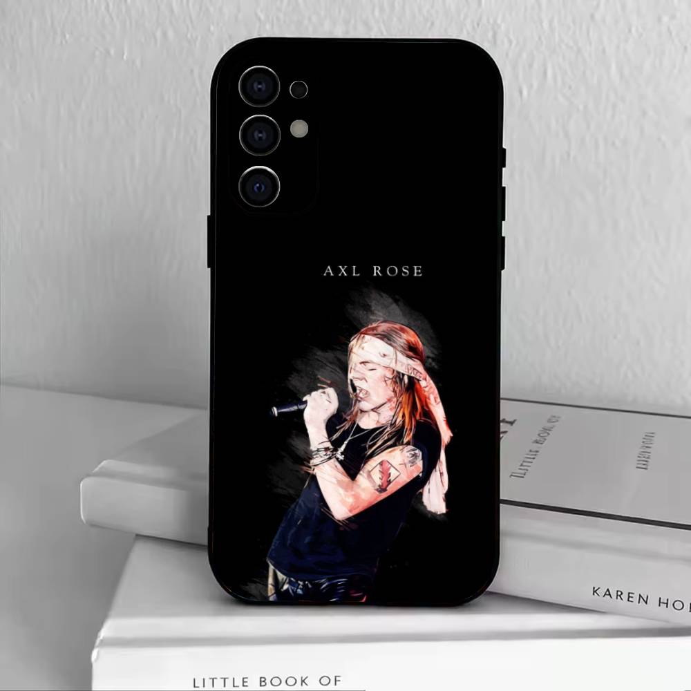 Band G-Guns N' Roses Phone Case For Samsung S25,S24,S21,S22,S23,S30,Ultra,S20,Plus,Fe,Lite,Note,10,Black Cover