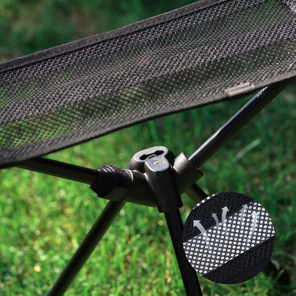 Aluminum Alloy Chair Footrest Camping Foldable Chair