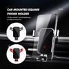 Car Logo Air Vent Universal Auto Phone Holder Interior Accessories For Mitsubishi Lancer ASX Pajero Mirage Attrage Xpander