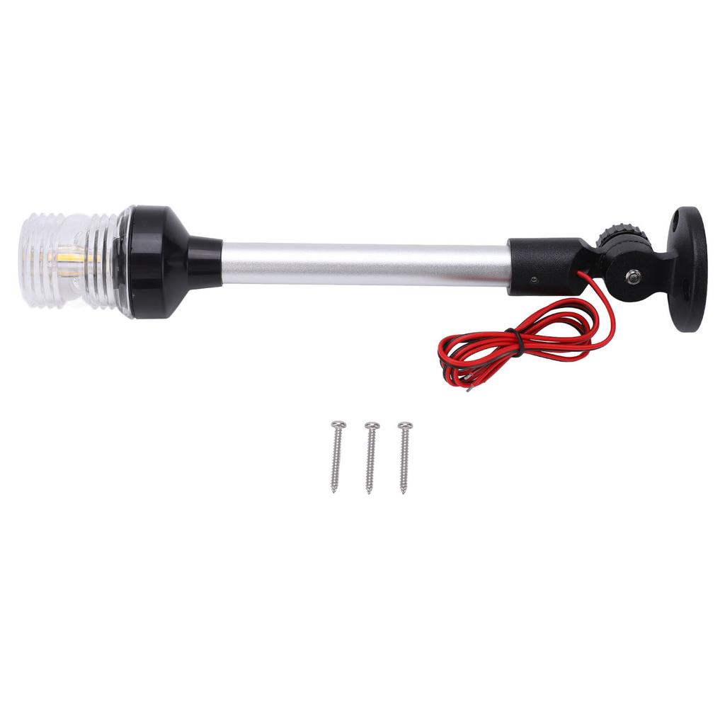 12inch LED Anchor Navigation Lights Waterproof All Round 360 degrees Boat Light for Marine Yachts 12V‑24V