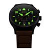 AVI-8 Hawker Hurricane Carey Dual Time Debden Black Dial Quartz AV-4088-03 Men's Watch