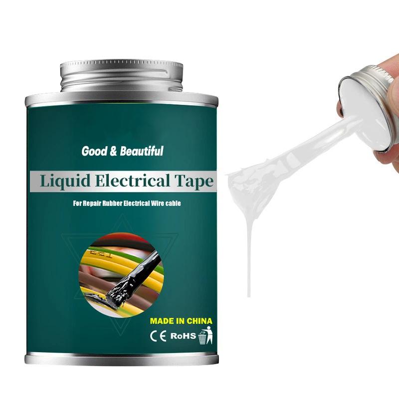 50/150Ml Liquid Electrical Tape Waterproof Insulation Paste Sealant Wire Cable Coat Fix Line Glue Repair Glue Insulation Glue