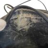GUCCI 066 Old Gucci pochette Shelly line GG pattern leather Shoulder Bag gray leather Women Used