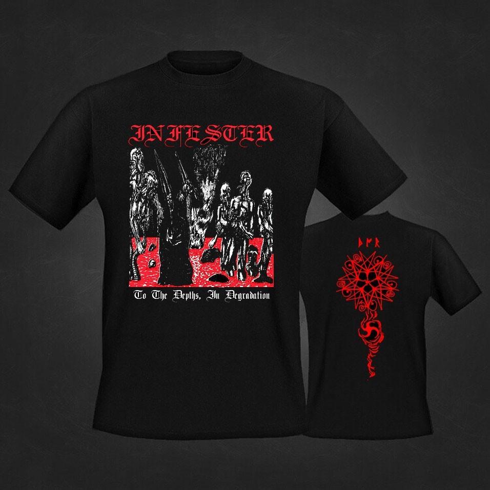 

New INFESTER To The Depths In Degradation Christmas Gift Unisex S-5XL Shirt MO39 Unisex T-Shirt XXL