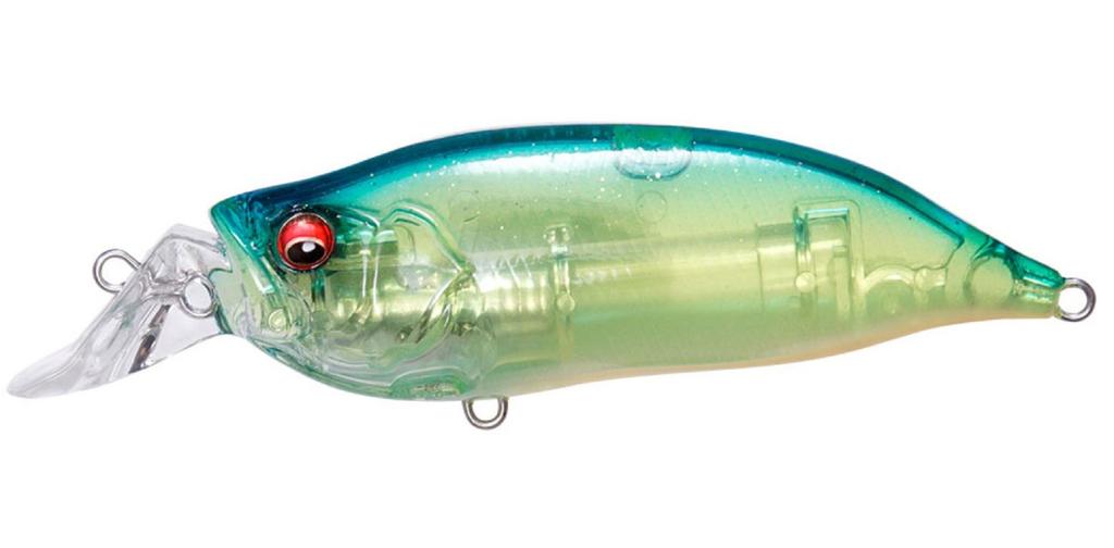 Megabass I X I Shad Type-R 1m 57 mm 1/4 oz Floating Lure Chart (0753)