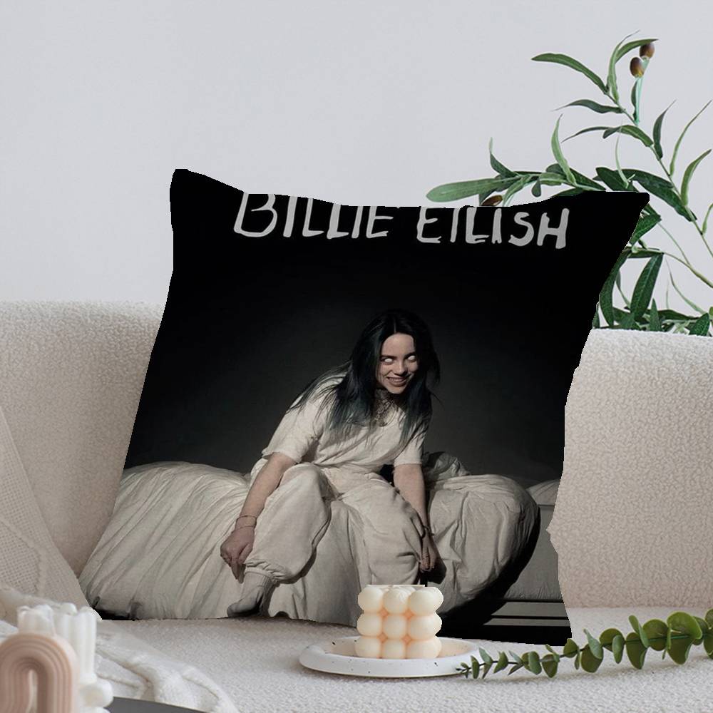 B-BillieS Singer E-EilishS Lucky Dragon pillow cover sofa cushion cover home room decoration children gift