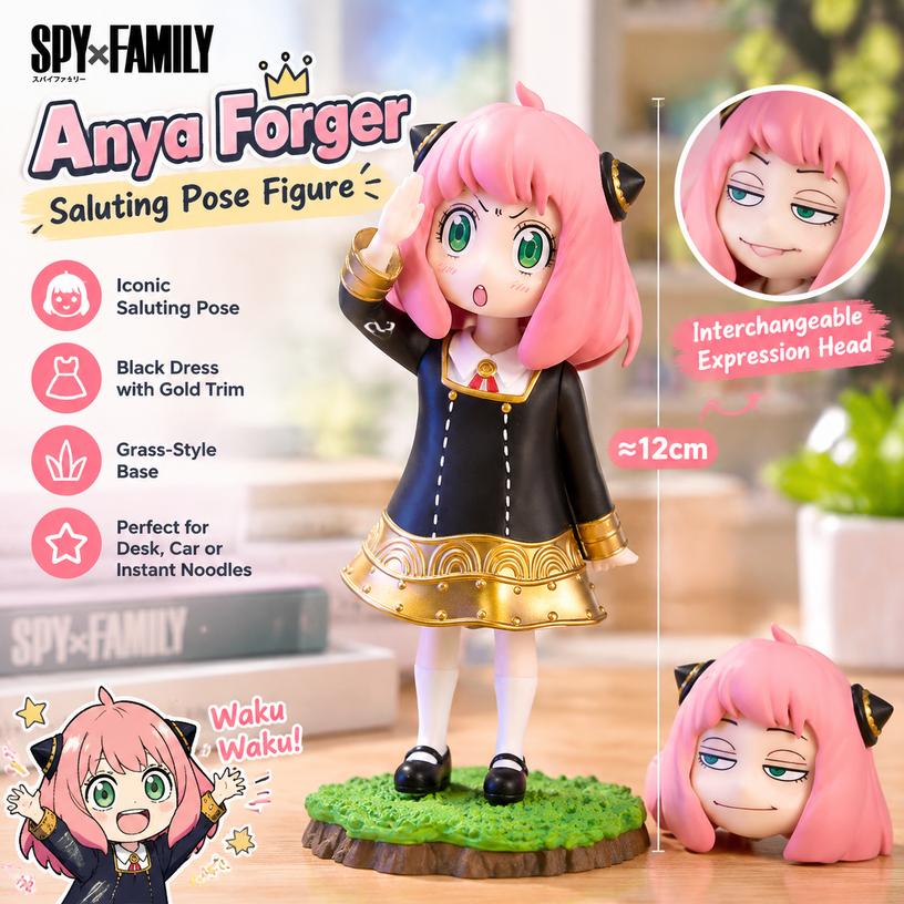 Spy x Family Anya Forger Anime Figure PVC Material