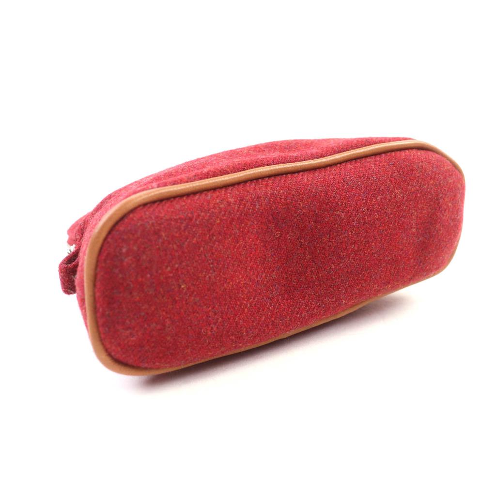 Pristine HERMES Boride Pouch Mini Mini Leather Cosmetics Pouch Mini Wool Women Used