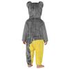 Baby Cute Animal Jumpsuit Hooded 3D Tail Long Sleeve Zip Up Cosplay Homewear