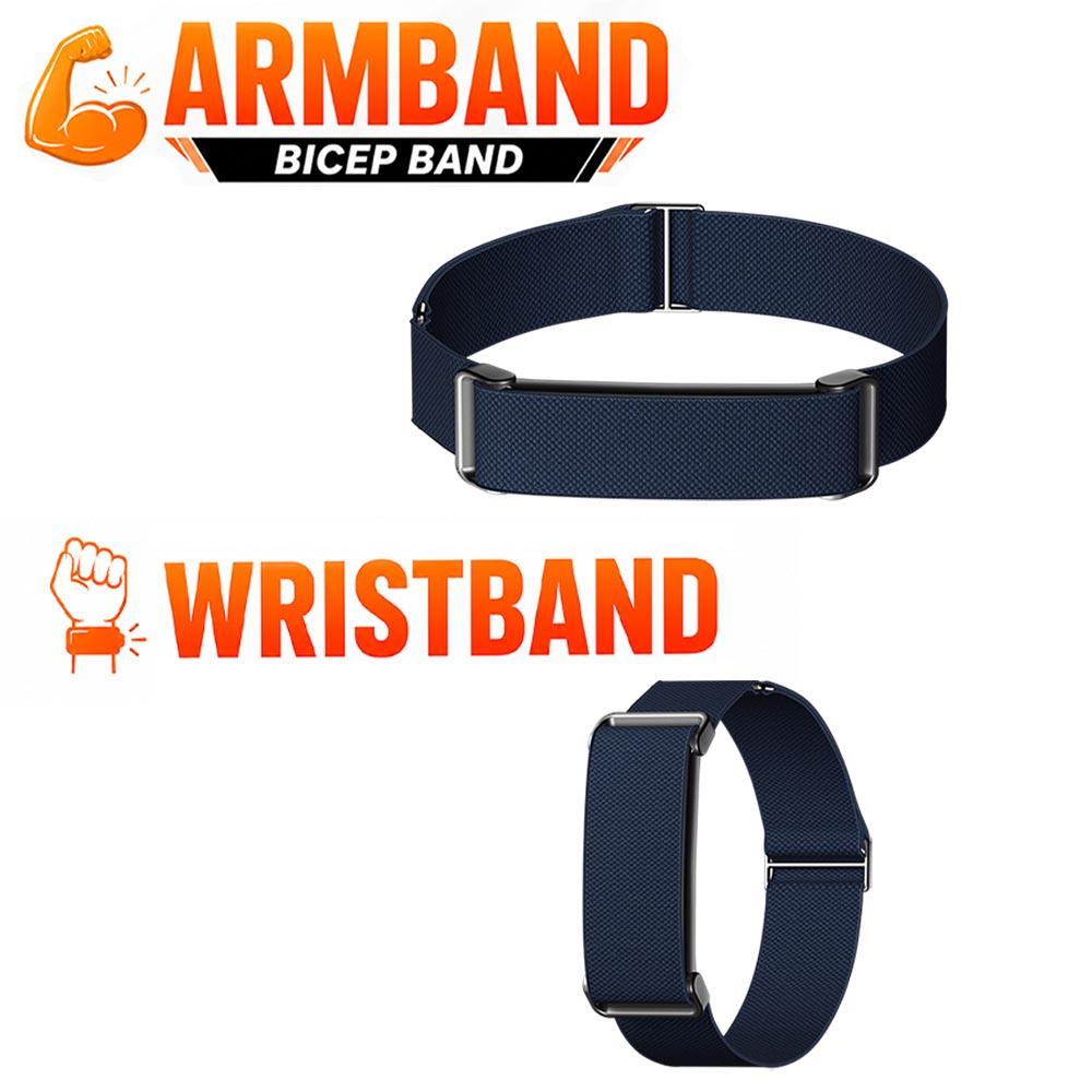 Curea pentru Biceps pentru Google Fitbit Air band Nouă Curea Împletită din Nailon 2 BUC Bandă de Braț/Încheietură de Înlocuire Sportivă Pentru curea Google Fitbit Air