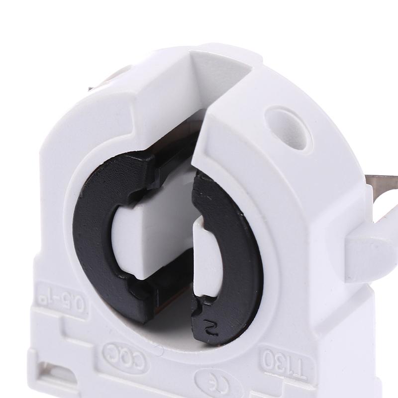 5 Stück T8/G13 Leuchtstofflampenfassung Hitzebeständige Lampenfassung Lichtröhrenhalter Lampenzubehör für Zuhause Büro Schlafzimmer