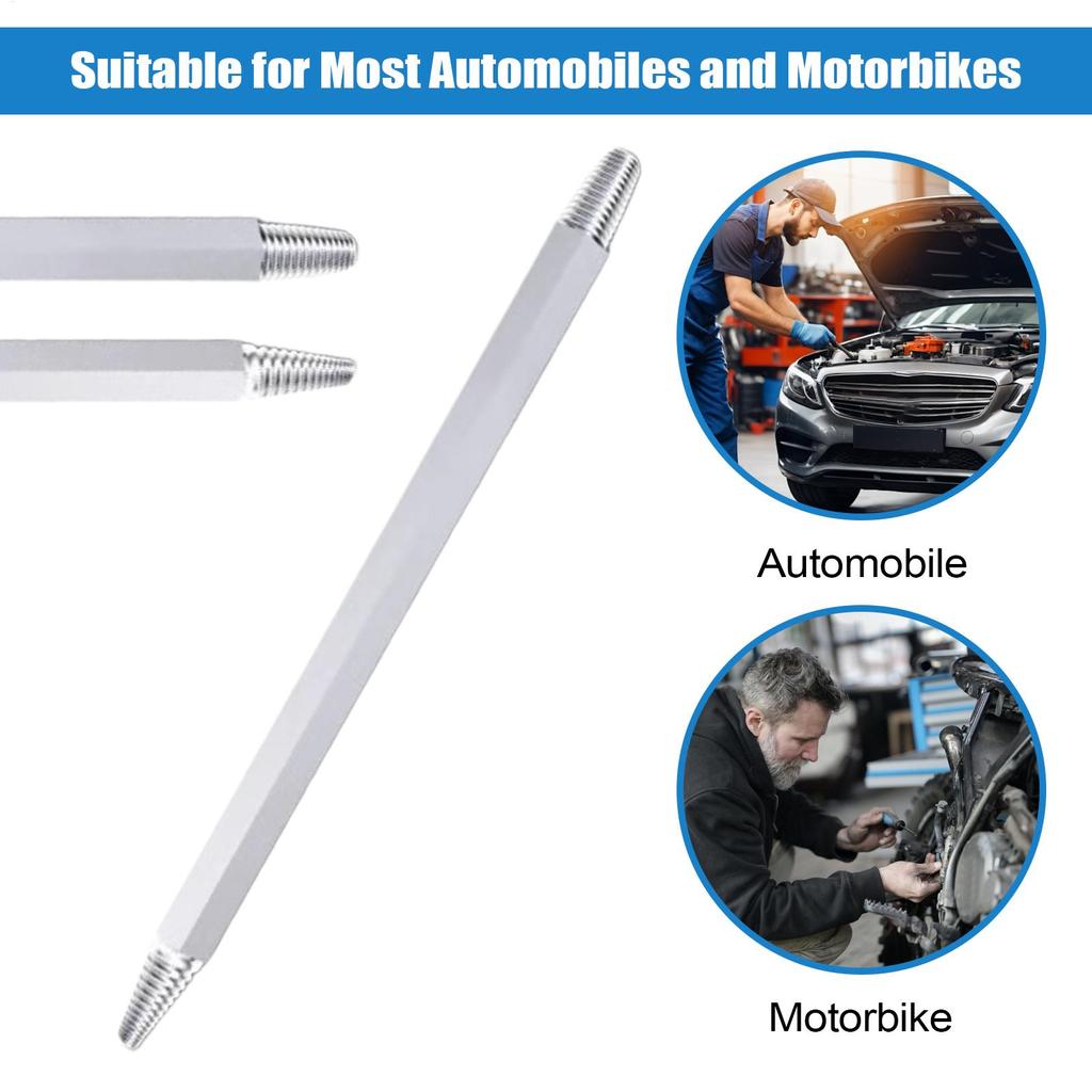 Spark Plug Extractor Tool Hexagonal Universal Auto Accessories Glow Plug Removal Tool for Garage Vehicle Inspector Shop Car