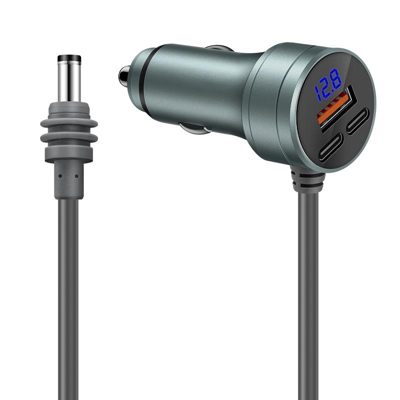 Starlink Mini Gen 4 QC 3.0 PD 20W Schnellladegerät DC 5,5mm Stromkabel für Auto Autoladegerät mit 5521 DC Stromkabel
