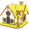 3D Wooden DIY Puzzle Toy - Laser Cut, 2 Pieces