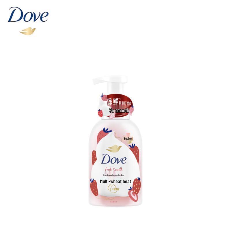 Гель для душа Dove «Сладкая клубника и овсяное молоко»