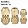 Conectori Cupru 1/2" 1/4" 3/8" Fitinguri Flare Drepte HVAC Aer Condiționat Refrigerare