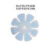 Cappello Blu Gel Ghiaccio Cappello Regolabile Pad Raffreddante per Caschi Cappelli Riutilizzabile Impacco Freddo Viaggio Portatile Accessori da Esterno