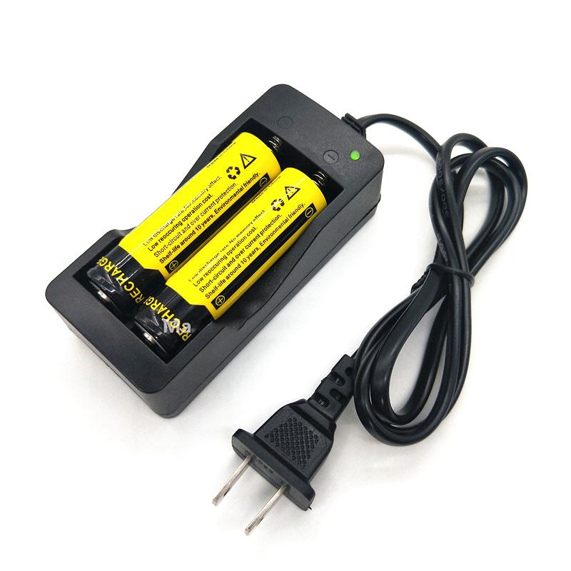 1Pc 18650 Lithium Battery Charger With Intelligent Dual Charging