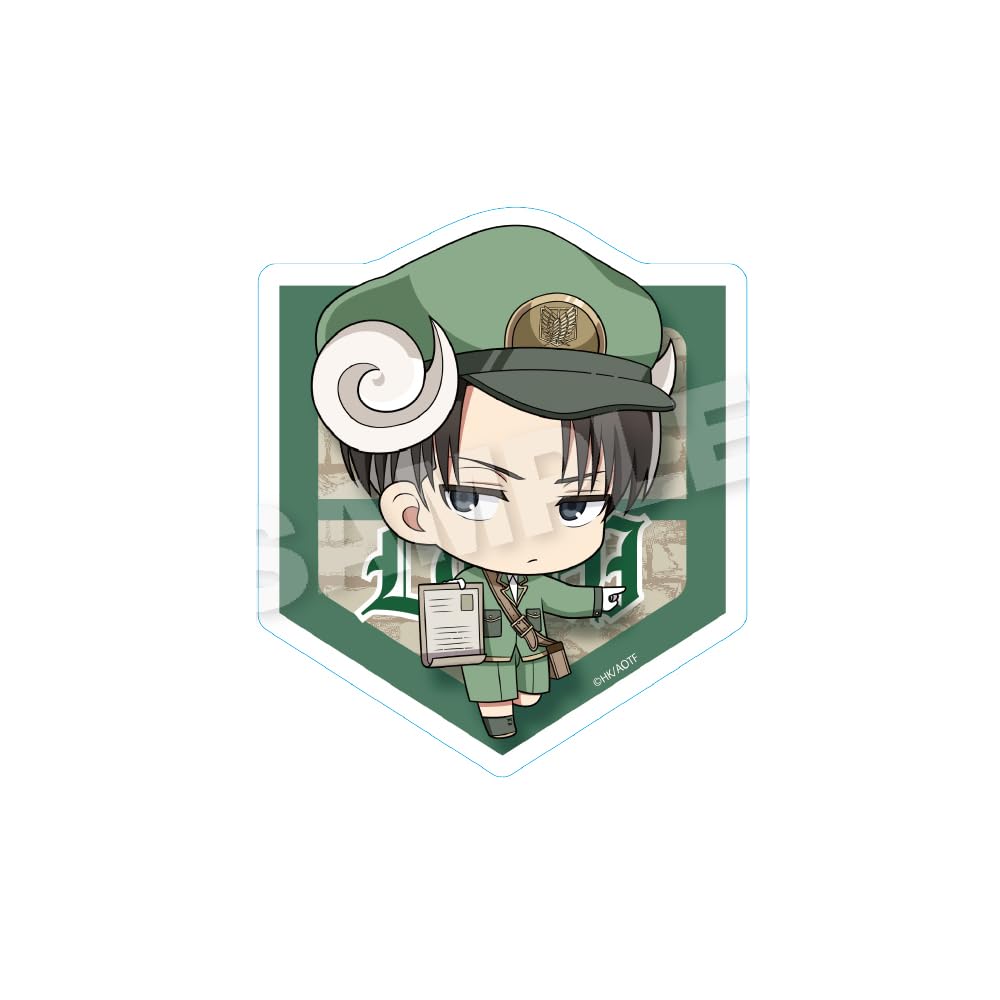 Attack On Titan Levi Sticker Meeru Die-Cut "Otodoke Ver."