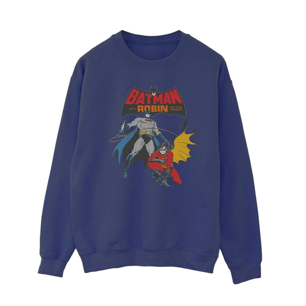 DC Comics Womens/Ladies Batman And Robin Sweatshirt