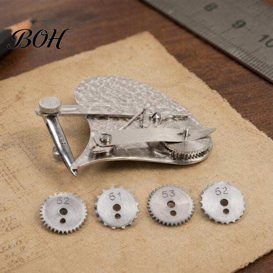 Ink And Scoring Pen Vintage Precision Dotting Set, Interchangeable Roller Wheel for Decorative Border Tool Dashed Lines, Dual Mode Scriber Drawing,