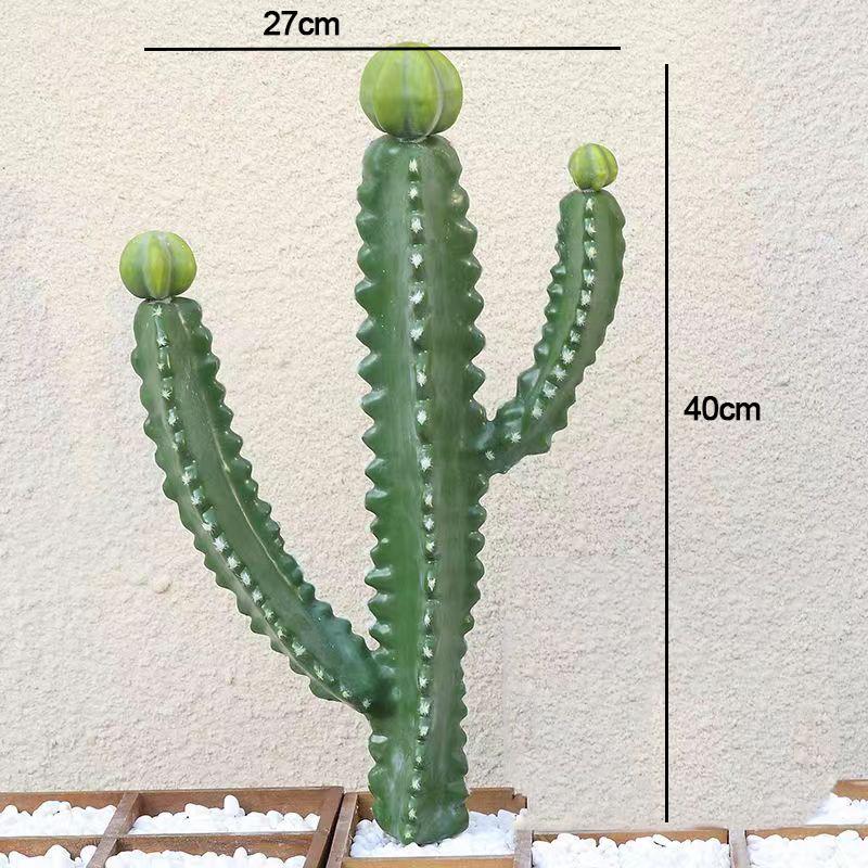Artificial Cactus Fake Big Cactus Plants Faux Cacti Saguaro for Indoor Outdoor Home Office Shop Garden Decoration