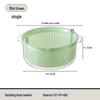 ZISIZ Double-Layer Rotating Drain Basket