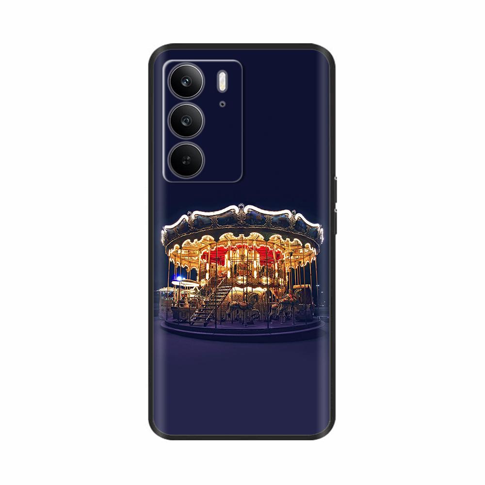 Für Realme 14x 5G Hülle Mode Blume Cartoon Weiches Silikon Rückabdeckung Für Oppo Realme 14x 5G 14 X Handyhüllen Schutzhüllen