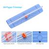 Portable Paper Trimmer A4 Size Paper Cutter Cutting Machine 12 Inch Cutting Width for Craft Paper Photo Laminated Paper
