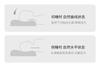 Yongyouwan Portable Memory Cotton Travel Pillow Portable Memory Cotton Travel Pillow Nap Pillow Travel Business Pillow Folding Small Pillow