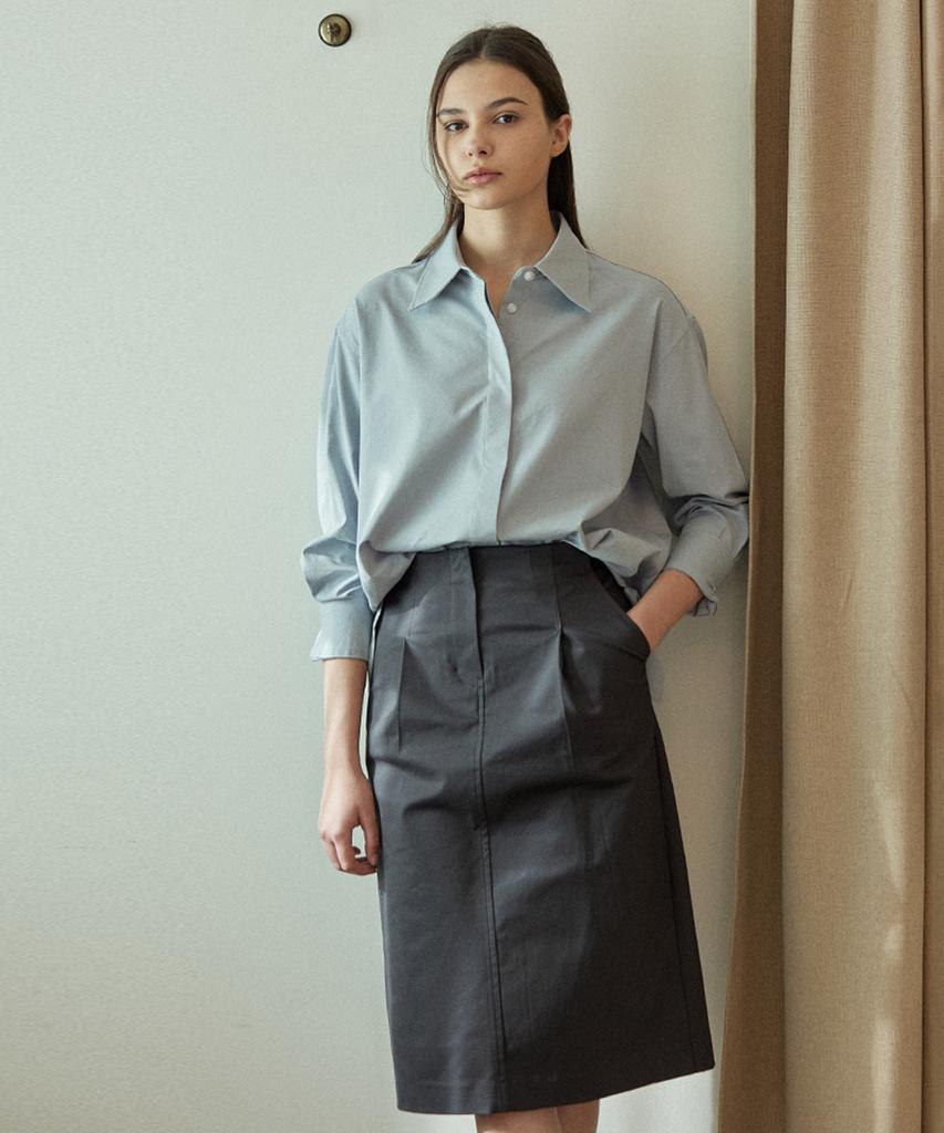 Nonlocal Cotton Comfort Skirt 2 Colors
