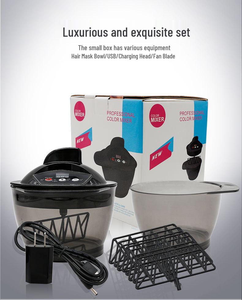 Electric Automatic Hairdye & Conditioning Mixing Bowl