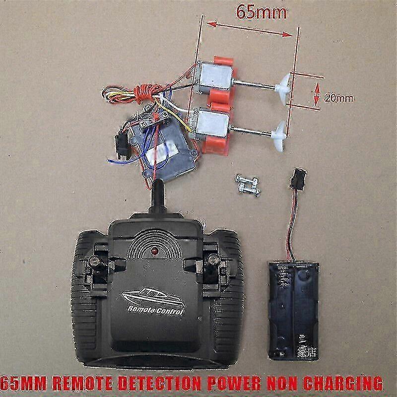 Rc Boat Model Boot Kits Shaft+socket+motor+propeller+controller+receiver Kit - KM
