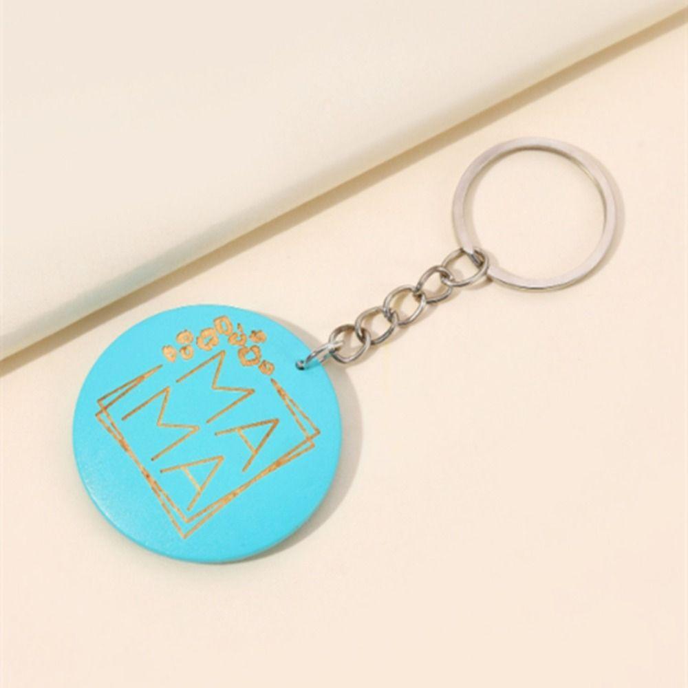 

Engraved MAMA MAMA Car Key Chain Wooden Wooden MAMA Car Keychain Creative Gift