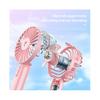 (Grün) Mini18 Drei Geschwindigkeiten Leiser Sommer Kühlventilator Nano-Spray Mini Handventilator