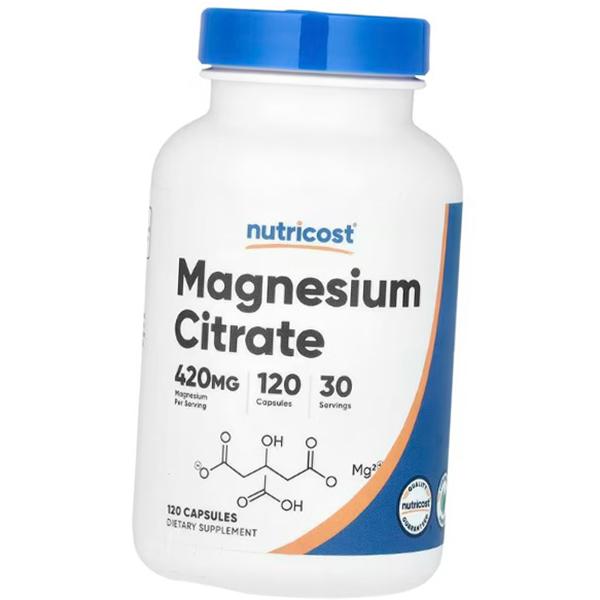 Магний Цитрат, Magnesium Citrate 420, Nutricost (36647017)