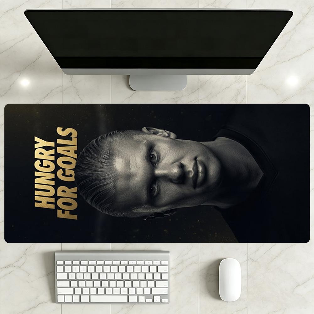 Haaland Large Mouse Pad Keyboard Pad HD Print Desk Pad Non-Slip Rubber Bottom Perfect for Office Desktop Supplies School Home