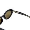 Hangeul Oval Sunglasses Brown