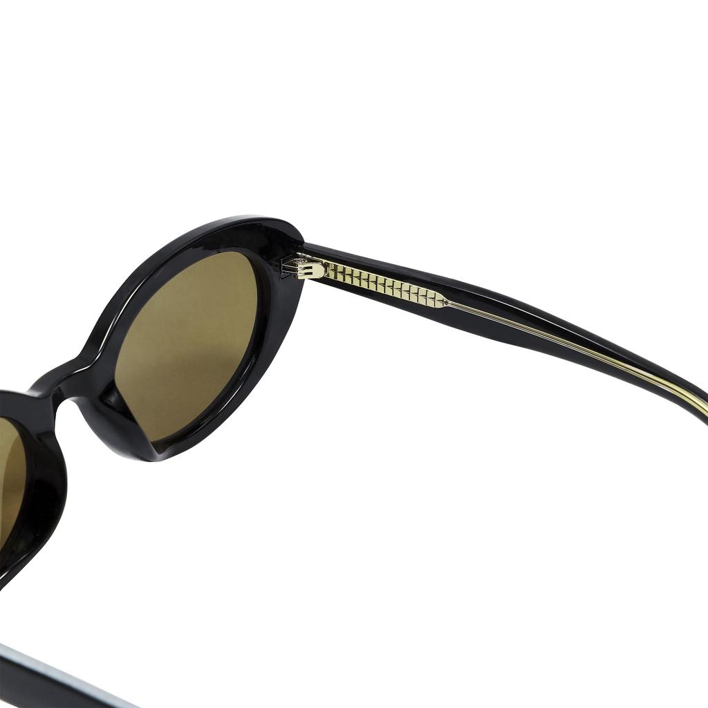 Hangeul Oval Sunglasses Brown