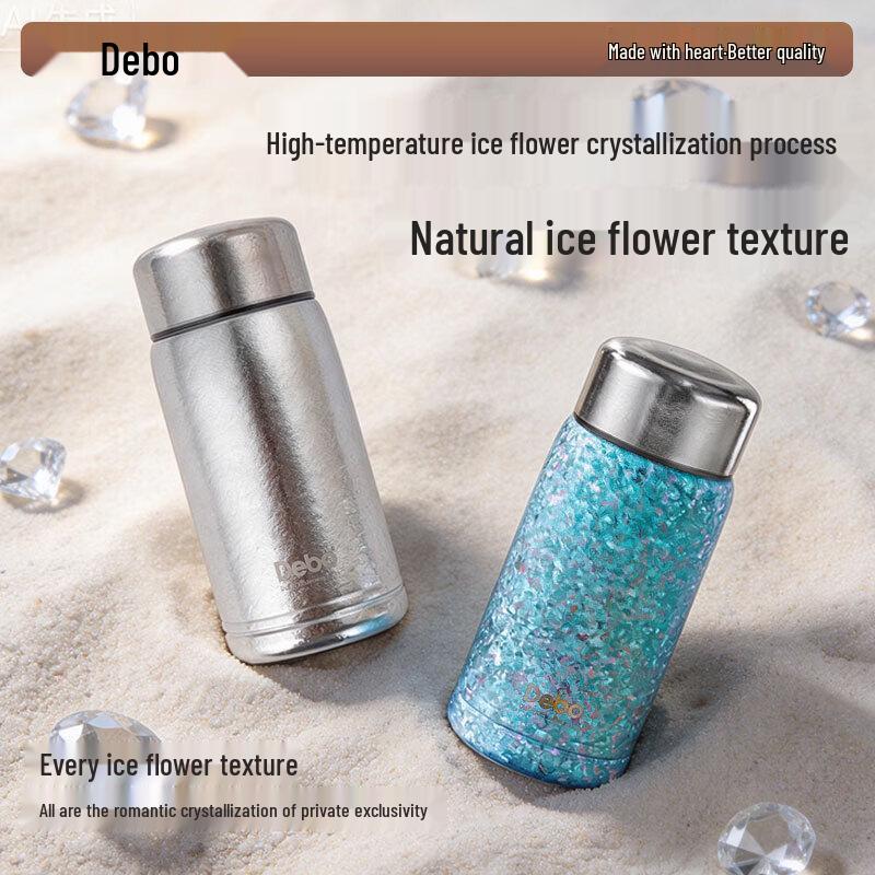 Debo Pure Titanium Portable Pocket Thermos