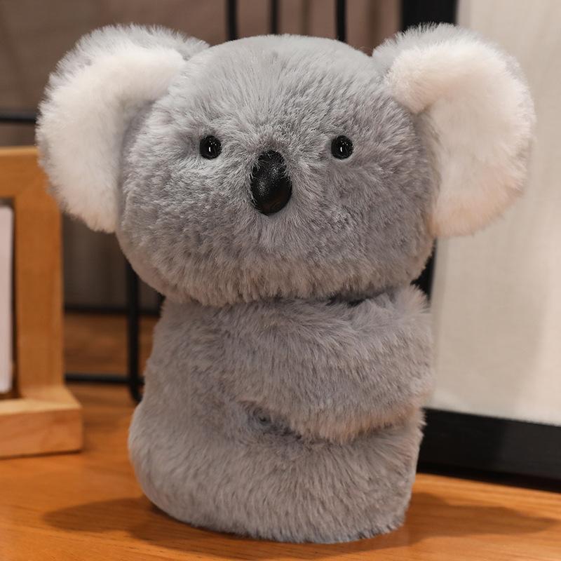 Carino Peluche Panda Rosso Braccialetto Schiaffo Procione Braccialetto da Polso Giocattolo Souvenir dello Zoo Bambola di Peluche