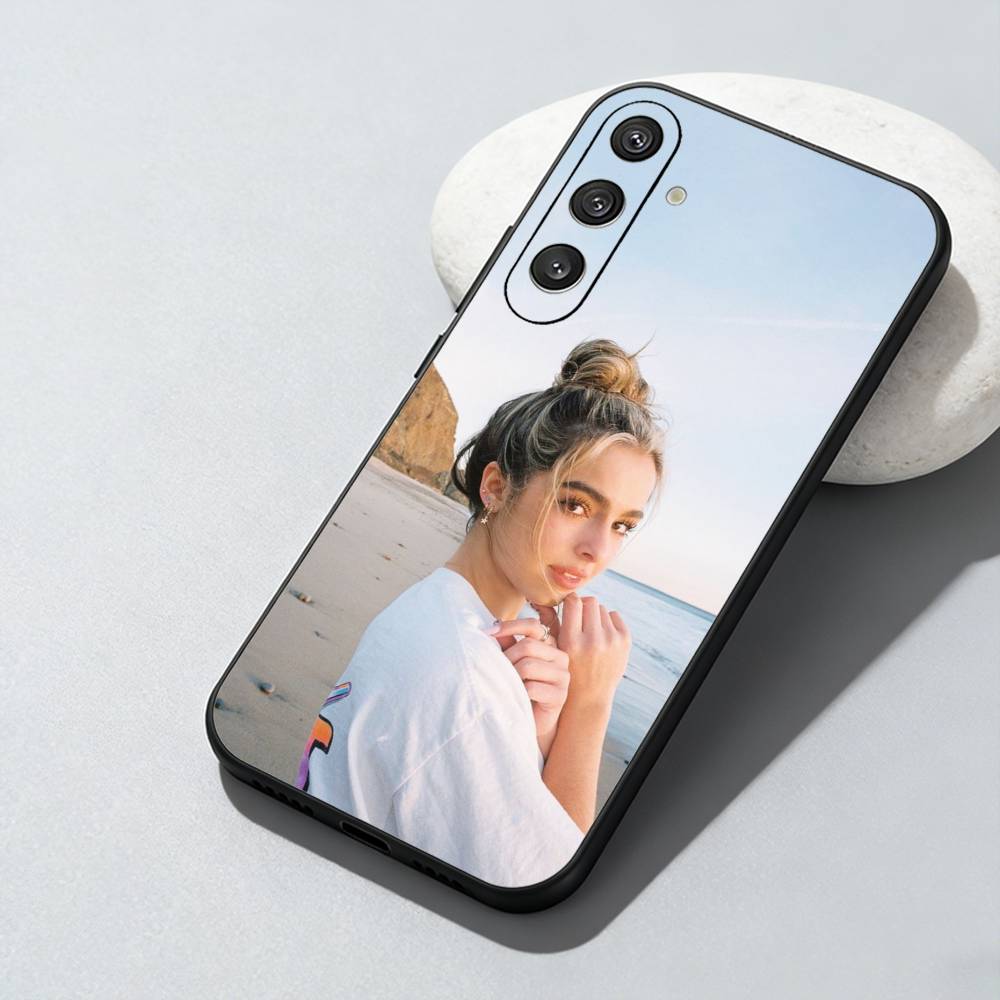 A-Addison Rae E-Easterling Phone Case For Samsung Galaxy A73,A72,A71,A70,A52,A51 Others Soft Black Cover