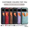 Custodia a Portafoglio con Slot per Carte Magnetiche Staccabile 2 in 1 in Pelle per Google Pixel 9 Pro XL 9A 8 8A 7 7A 6A Borsa da Tasca per Cover Magsafe