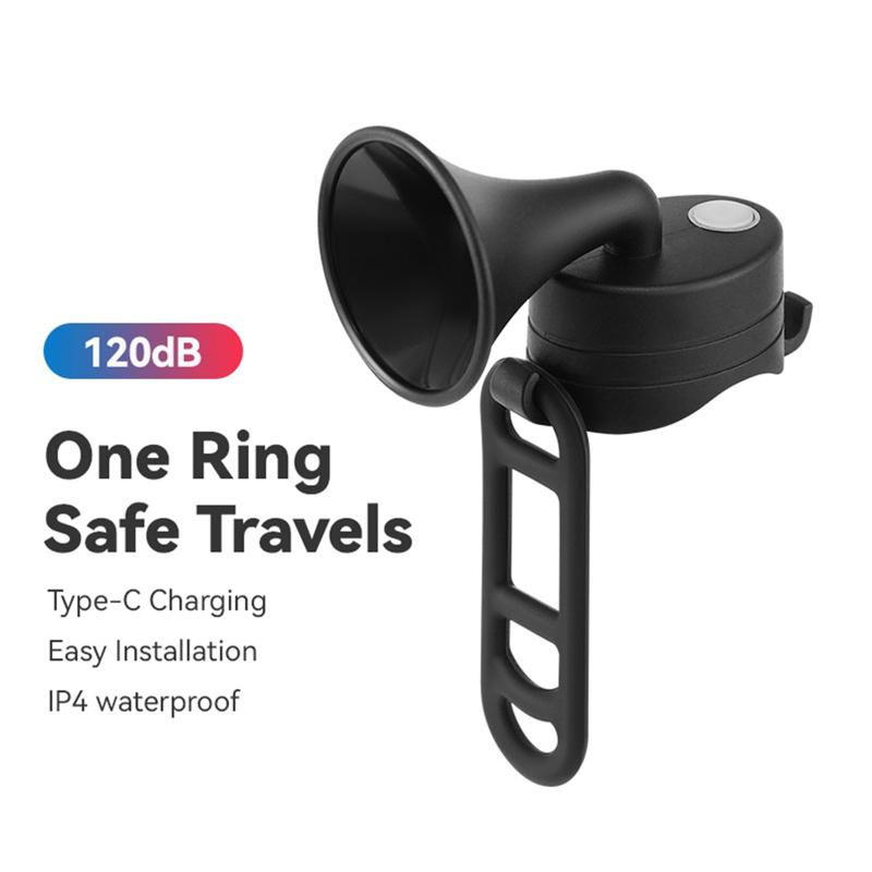 

Велосипедный электрический гудок, руль, звонок, звонок безопасности, сирена, велосипедный предупреждающий сигнал