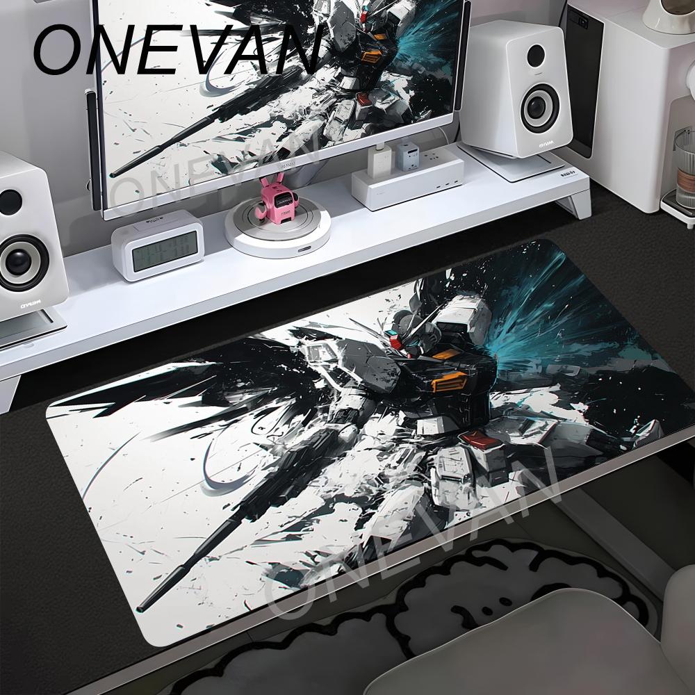 Japanese Anime Cartoon Mouse Pad Gundam Mouse Pad Oversized Computer Keyboard Pad Anime Game Animeanti-skid E-sports Speed Mat